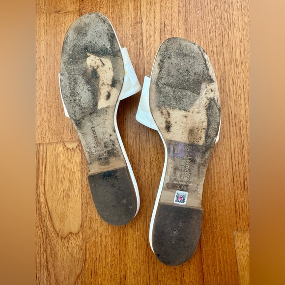 Larroudé Ivy Sandal in Checkered Daisy - Picture 4 of 4